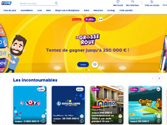 Le site FDJ en ligne (La Française des Jeux)